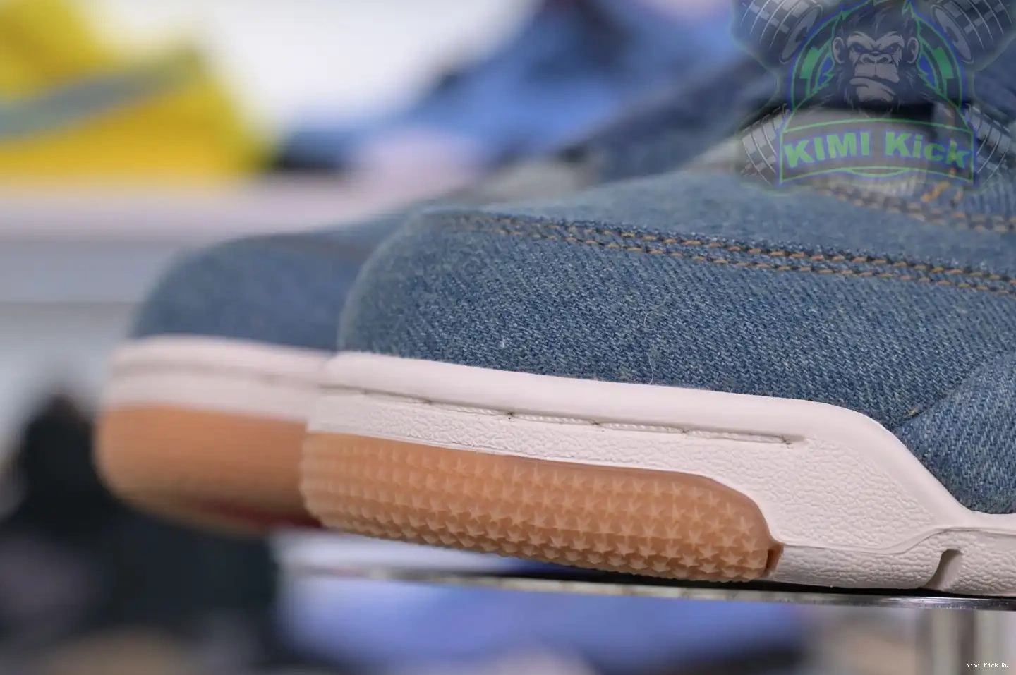 Jordan Air Kimikick Jordan 4 levis denim retro 0725